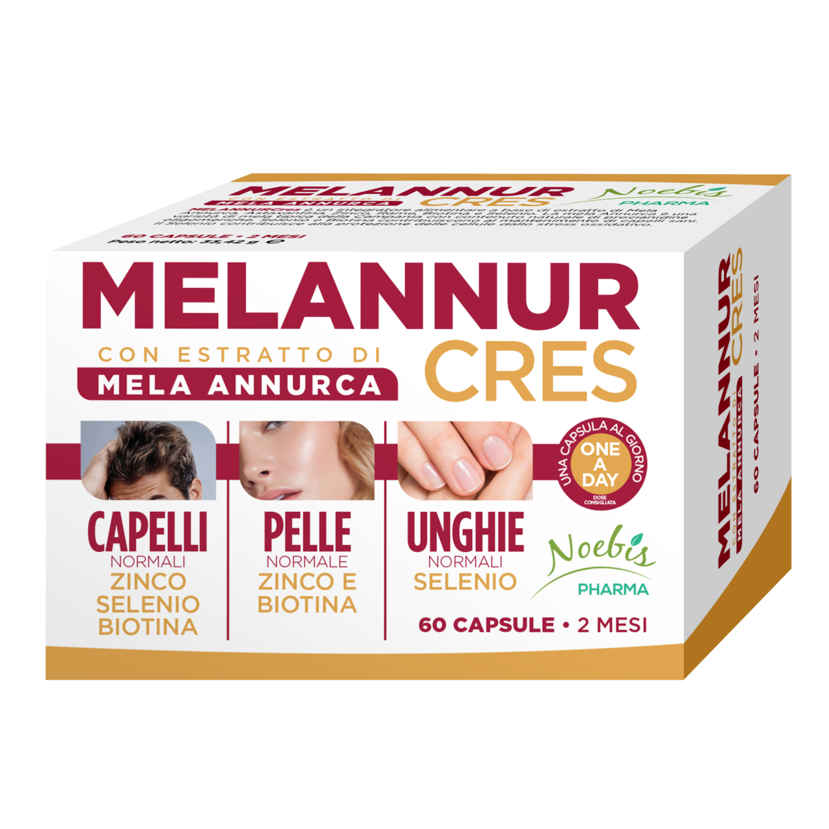 Integratore Crescita Capelli Veloce - Mellanur Cres - il Farro