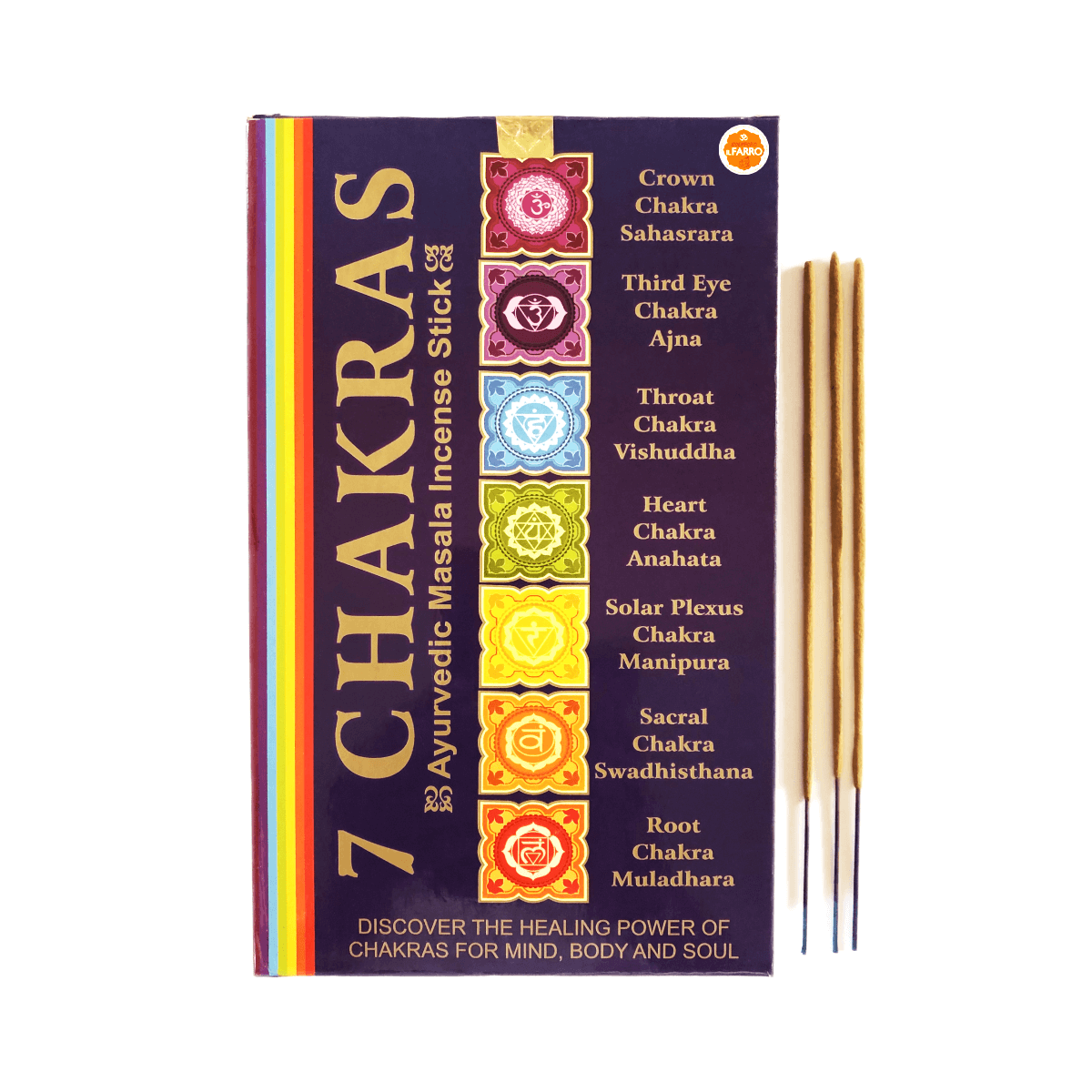 Incensi 7 Chakra Confezione Intera | il Farro Suzzara