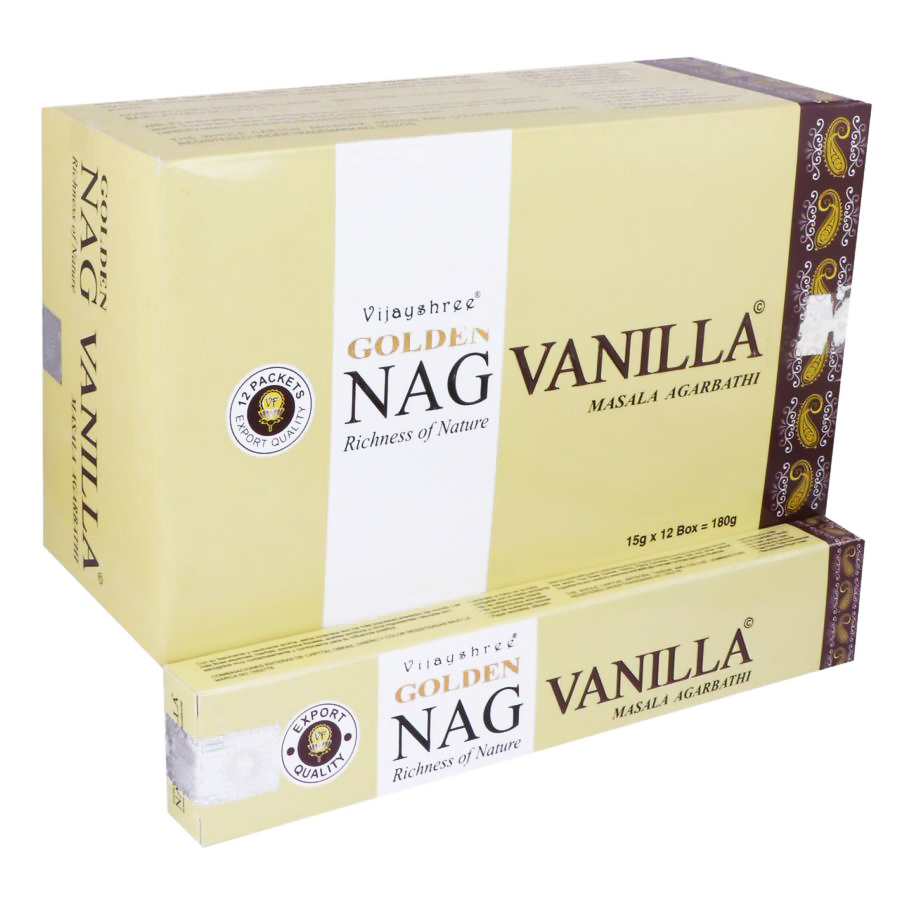 01365 Bastoncini di Incenso Satya Nag Champa - Vaniglia Dolce